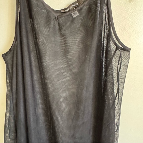 Urban Outfitters UO Everly Sheer Mesh Midi Dress Swim Cover Up Size XL - Picture 5 of 12